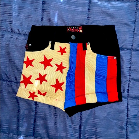Tripp nyc Pants - American Flag Shorts 🇺🇸